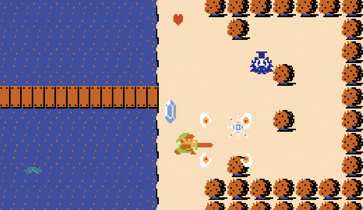 Nintendo, NES, TV-spel, Zelda,  Link